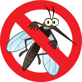 anti mosquito sign